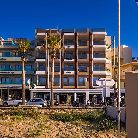 Theo Beach Hotel Apartments Rethymnon Exterior foto