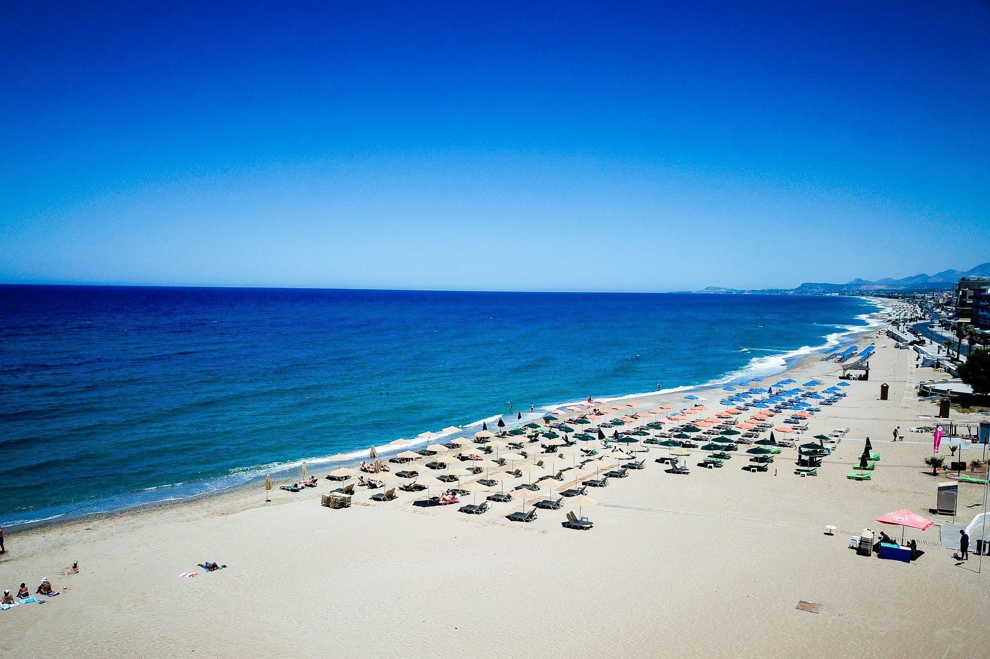Theo Beach Hotel Apartments Rethymnon Exterior foto