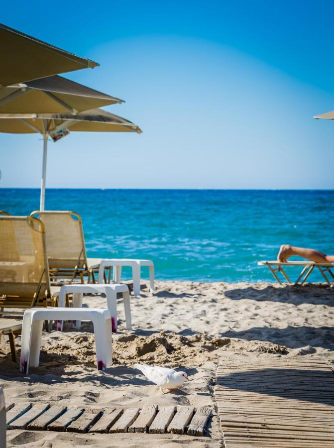 Theo Beach Hotel Apartments Rethymnon Exterior foto