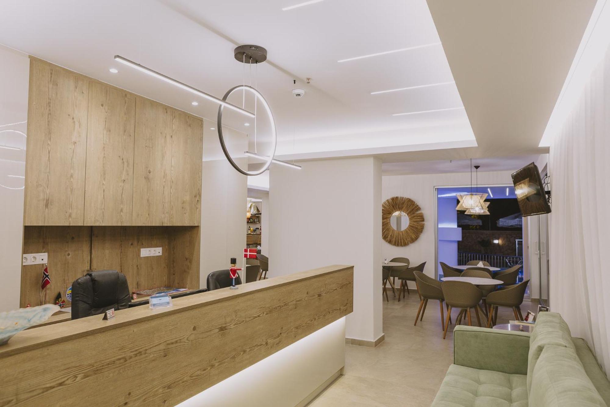 Theo Beach Hotel Apartments Rethymnon Exterior foto