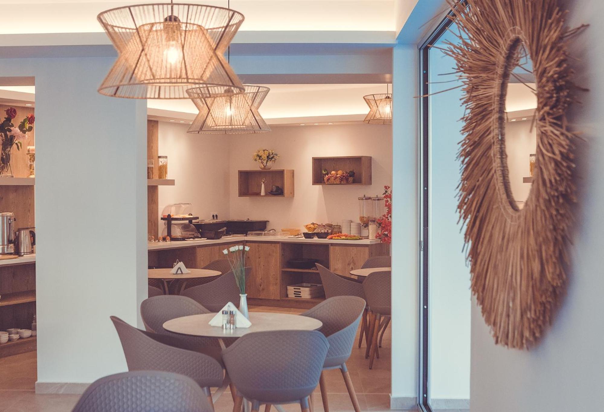 Theo Beach Hotel Apartments Rethymnon Exterior foto