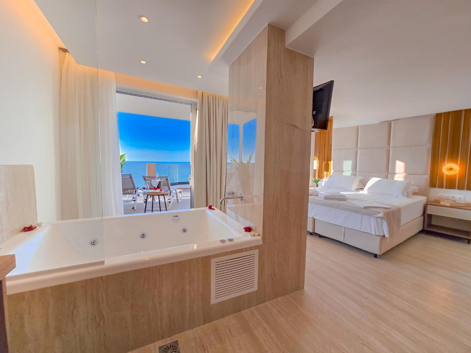 Theo Beach Hotel Apartments Rethymnon Exterior foto