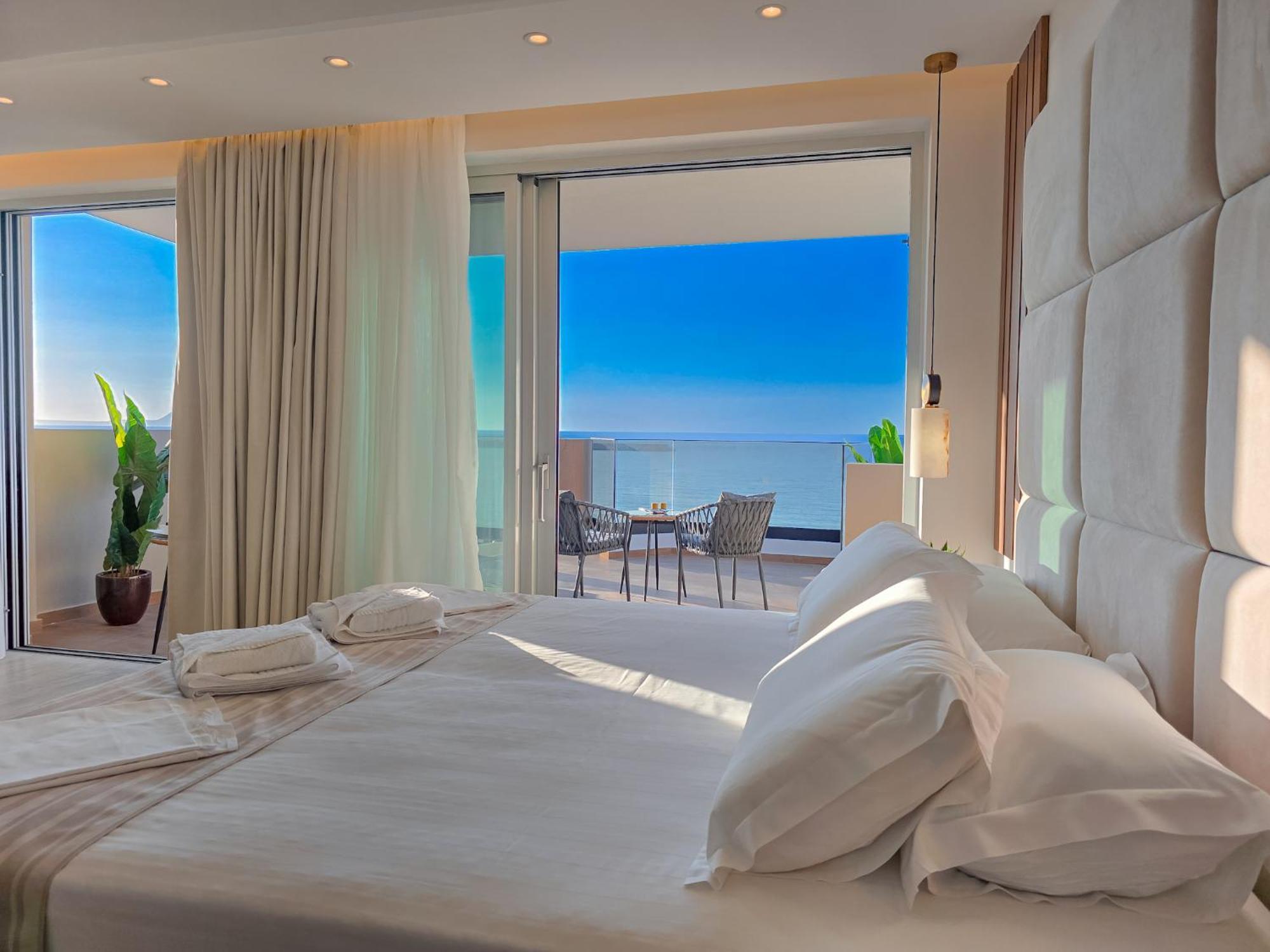 Theo Beach Hotel Apartments Rethymnon Exterior foto