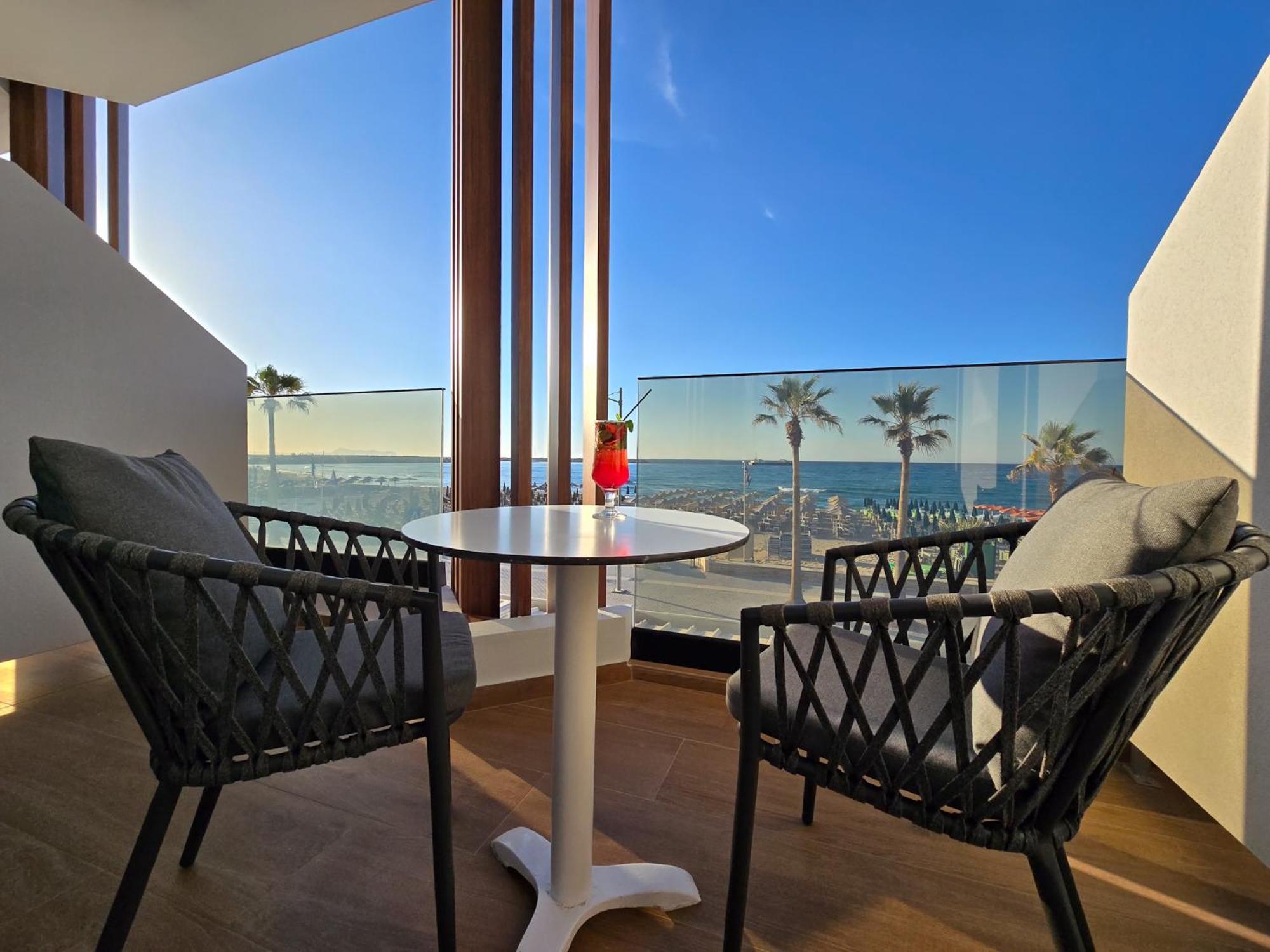 Theo Beach Hotel Apartments Rethymnon Exterior foto