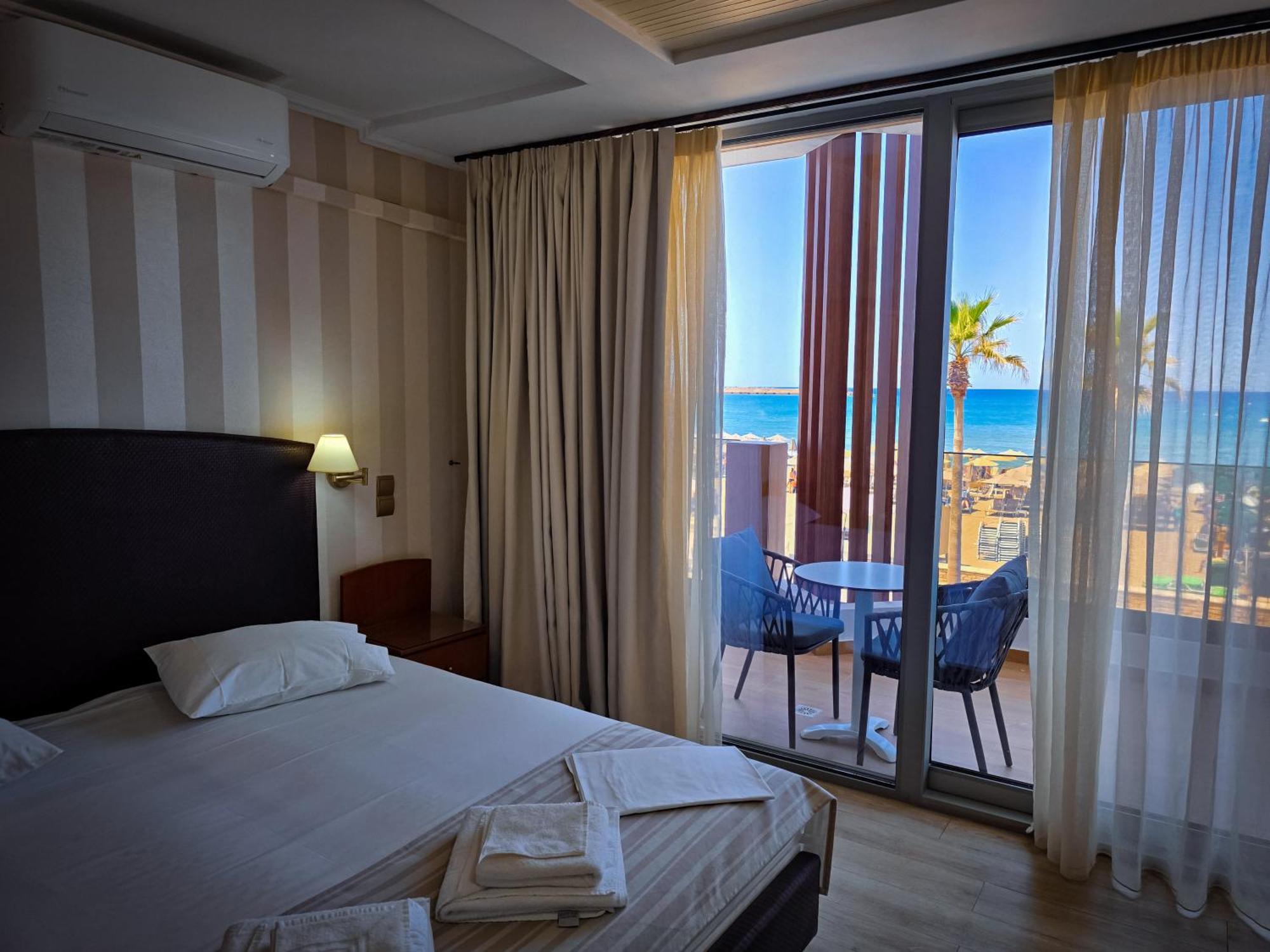 Theo Beach Hotel Apartments Rethymnon Exterior foto